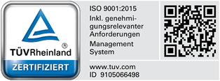 QR-Code zur Tüv-Zertifizierung der Interpneu Komplettradmontage